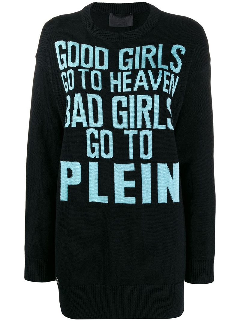 좋은 소녀 longline jumper 1