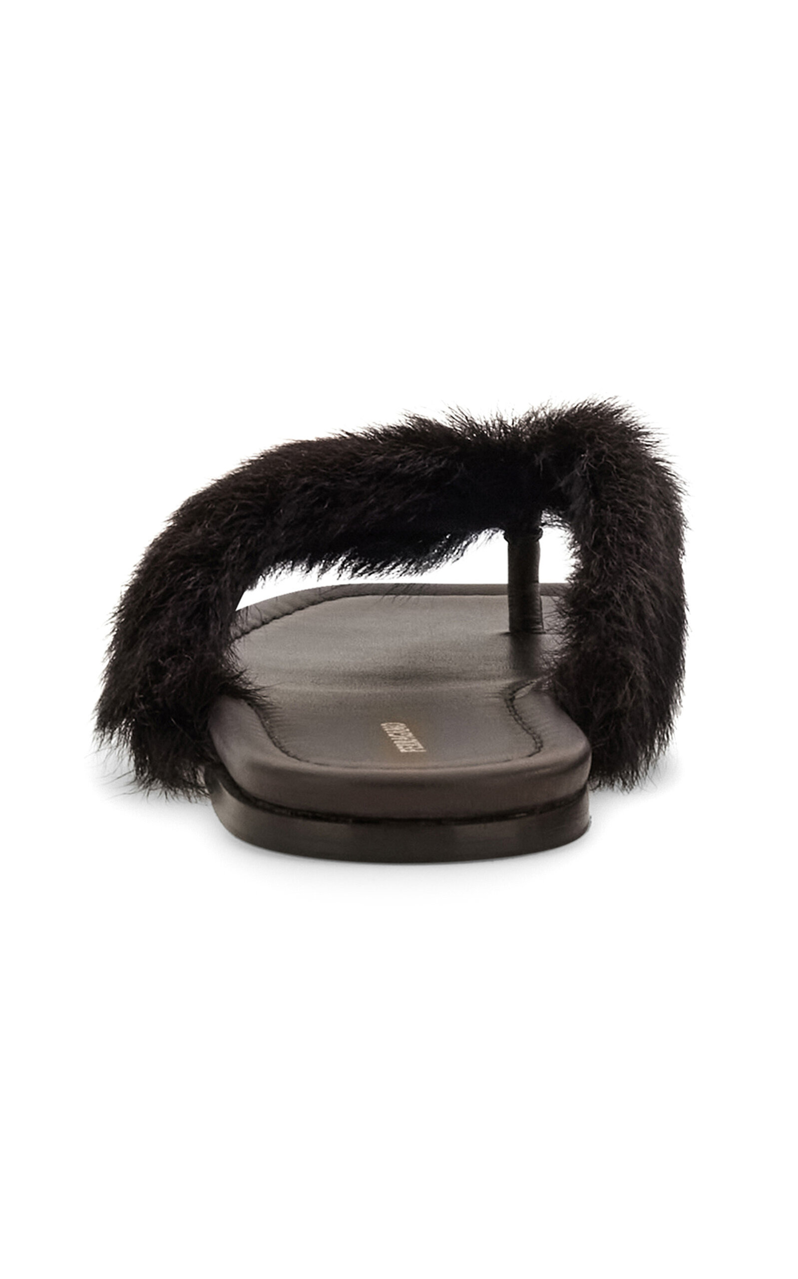 Loly Shearling Sandals brown - 4