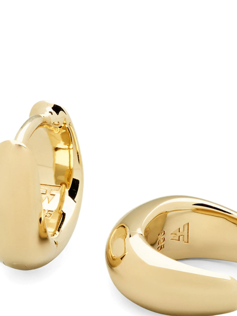 TOM WOOD Tom Wood Ice Huggie Earrings outlook