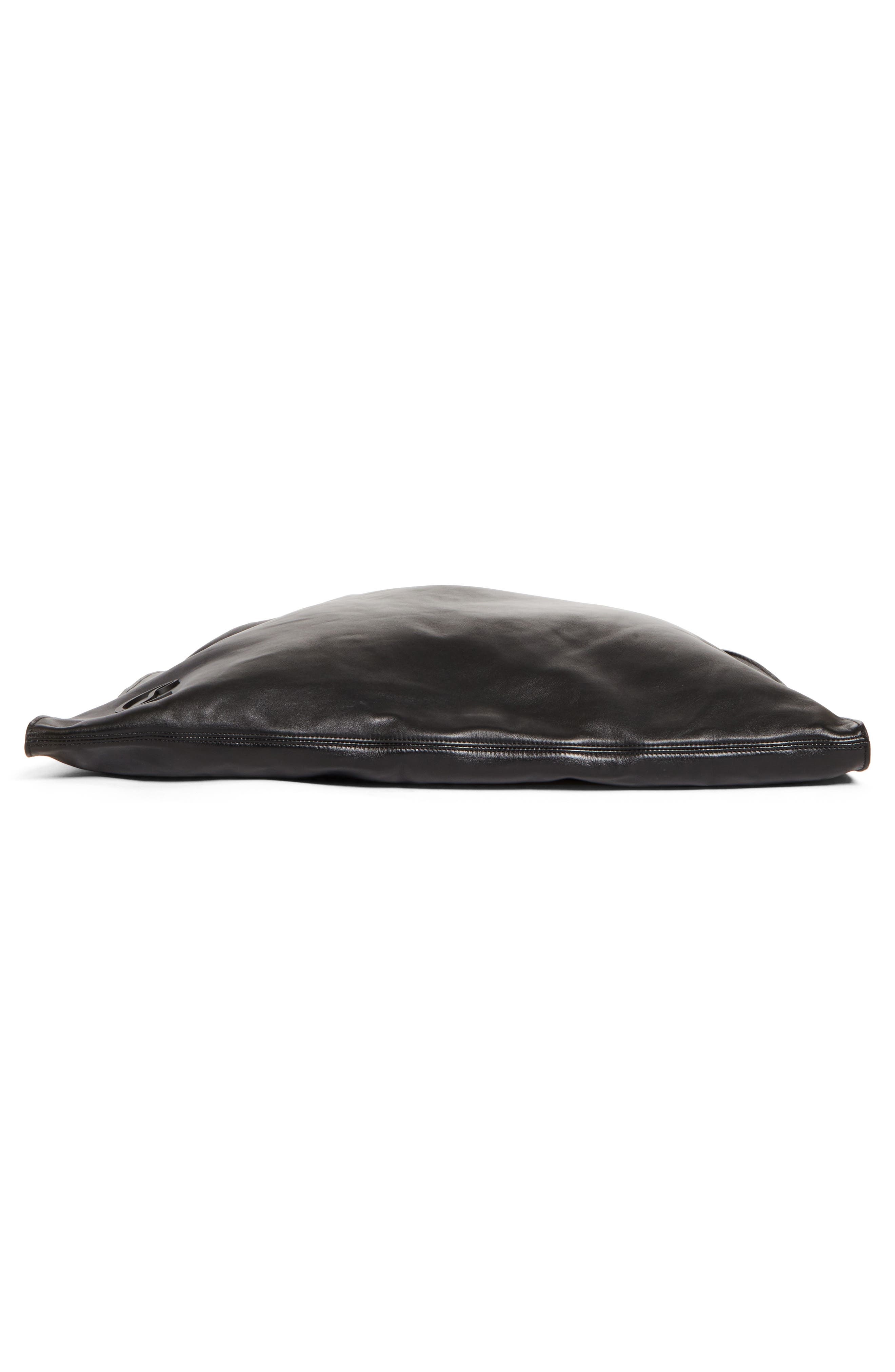 Christian Louboutin Baggy Leather Tote in Black at Nordstrom - 5