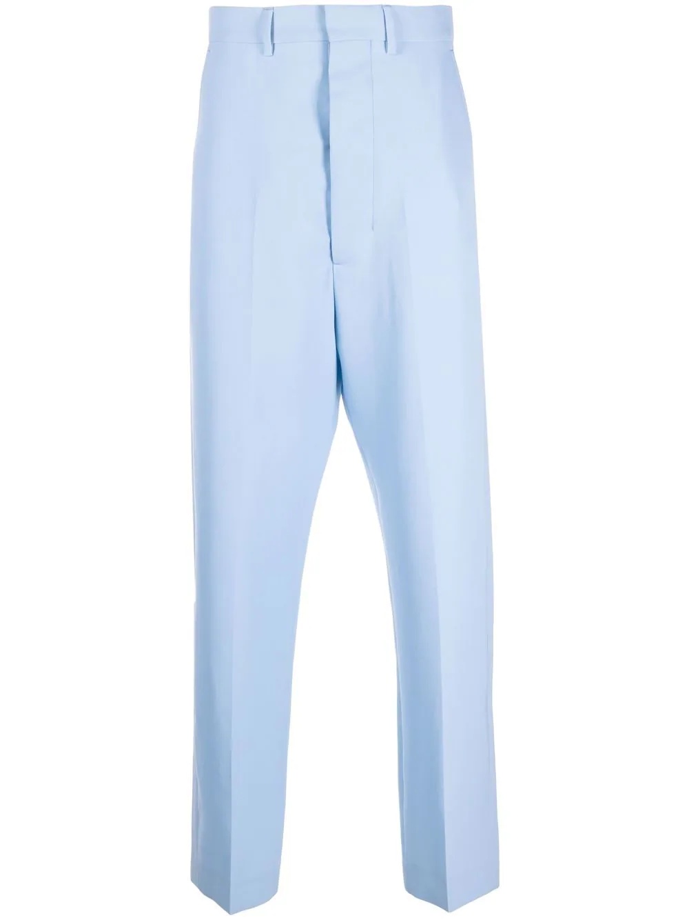 high-waisted tapered trousers - 1