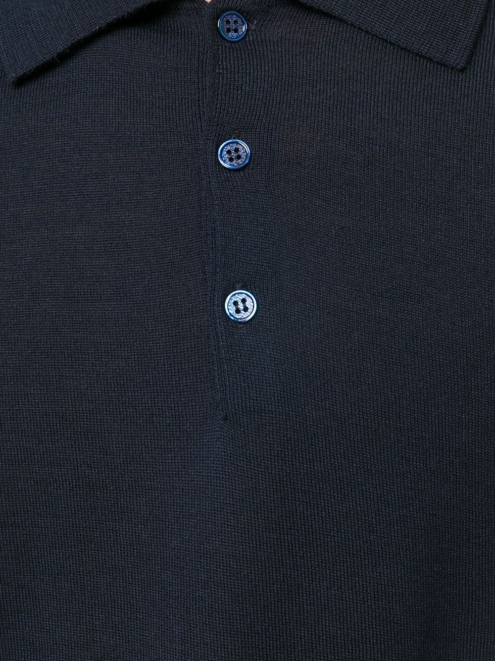 longsleeved polo shirt - 5