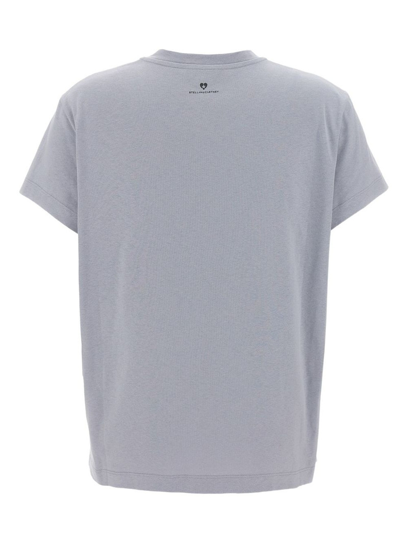 Stella McCartney logo-print crew-neck T-shirt outlook