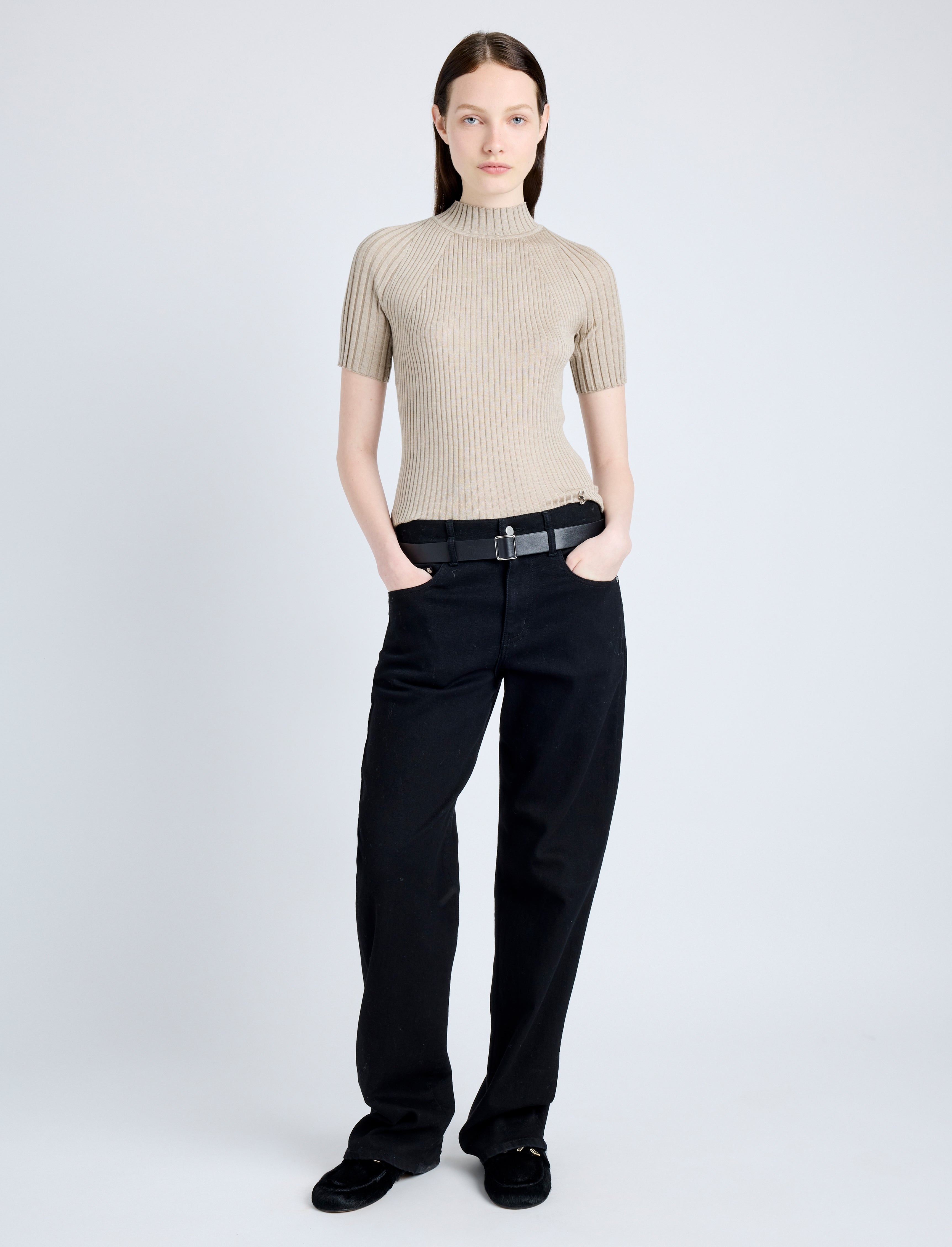 Jaden Top in Superfine Merino Silk - 2