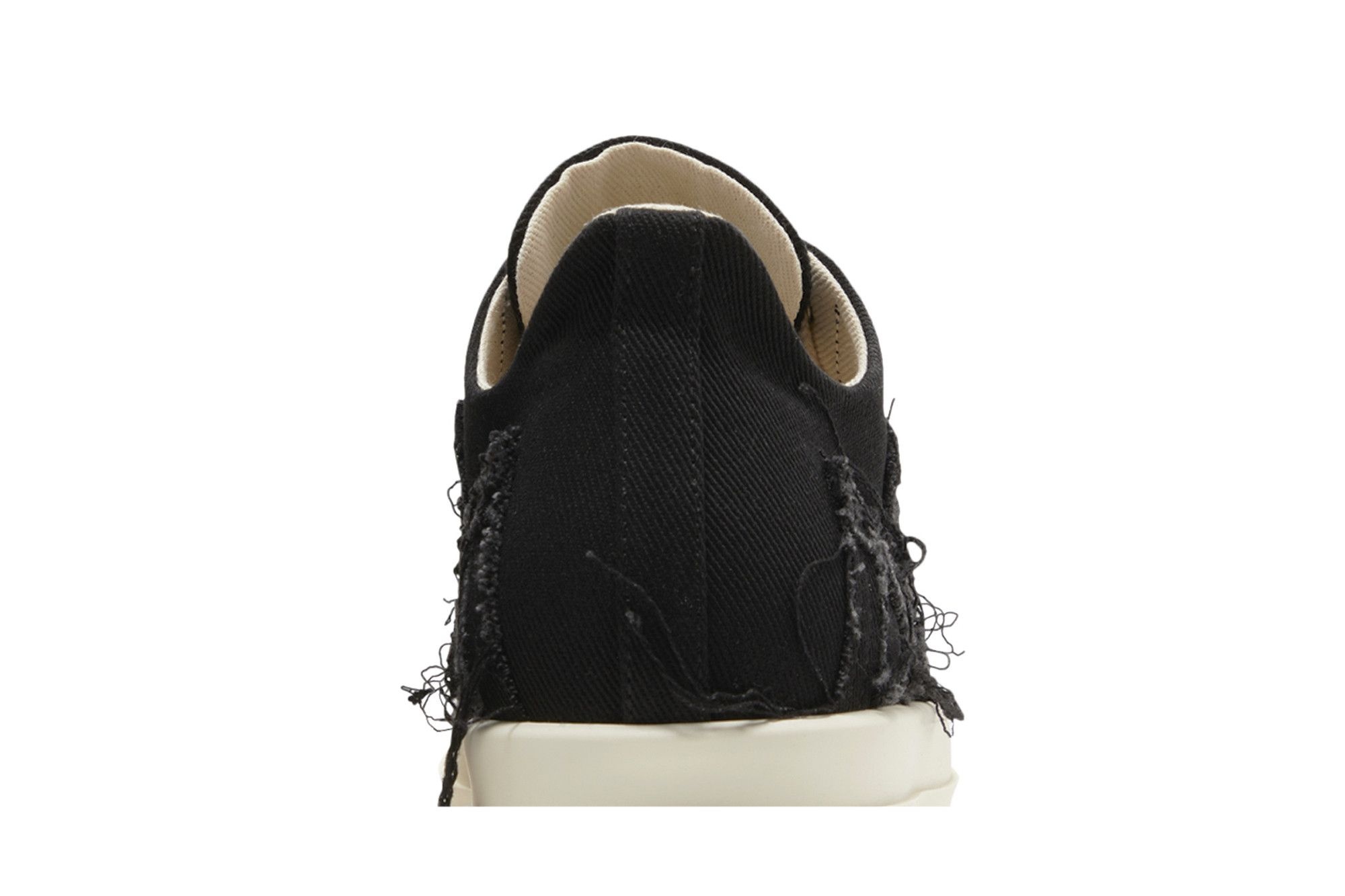 Rick Owens Wmns EDFU DRKSHDW Slashed Low 'Black Milk' - 7