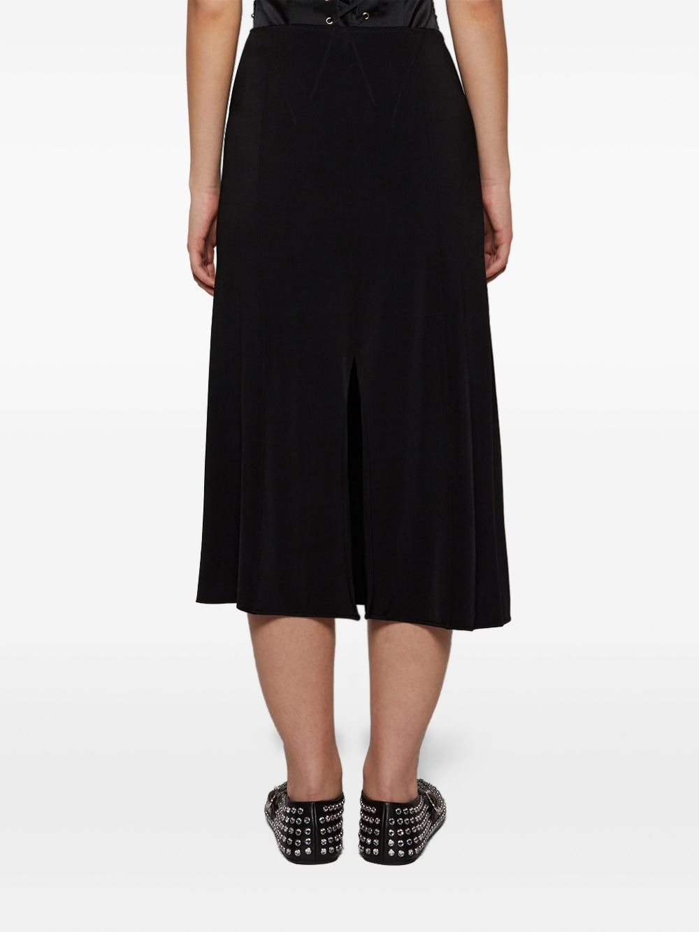 mid-length skirt - 5