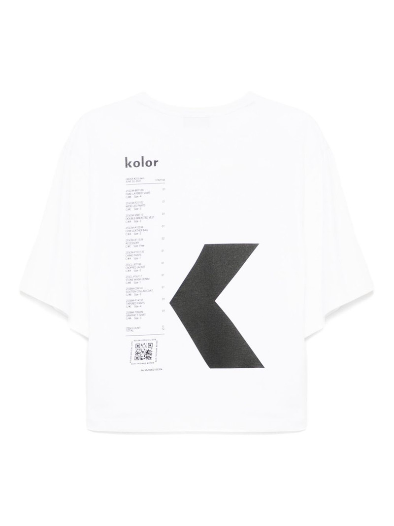 Kolor graphic-print T-shirt outlook