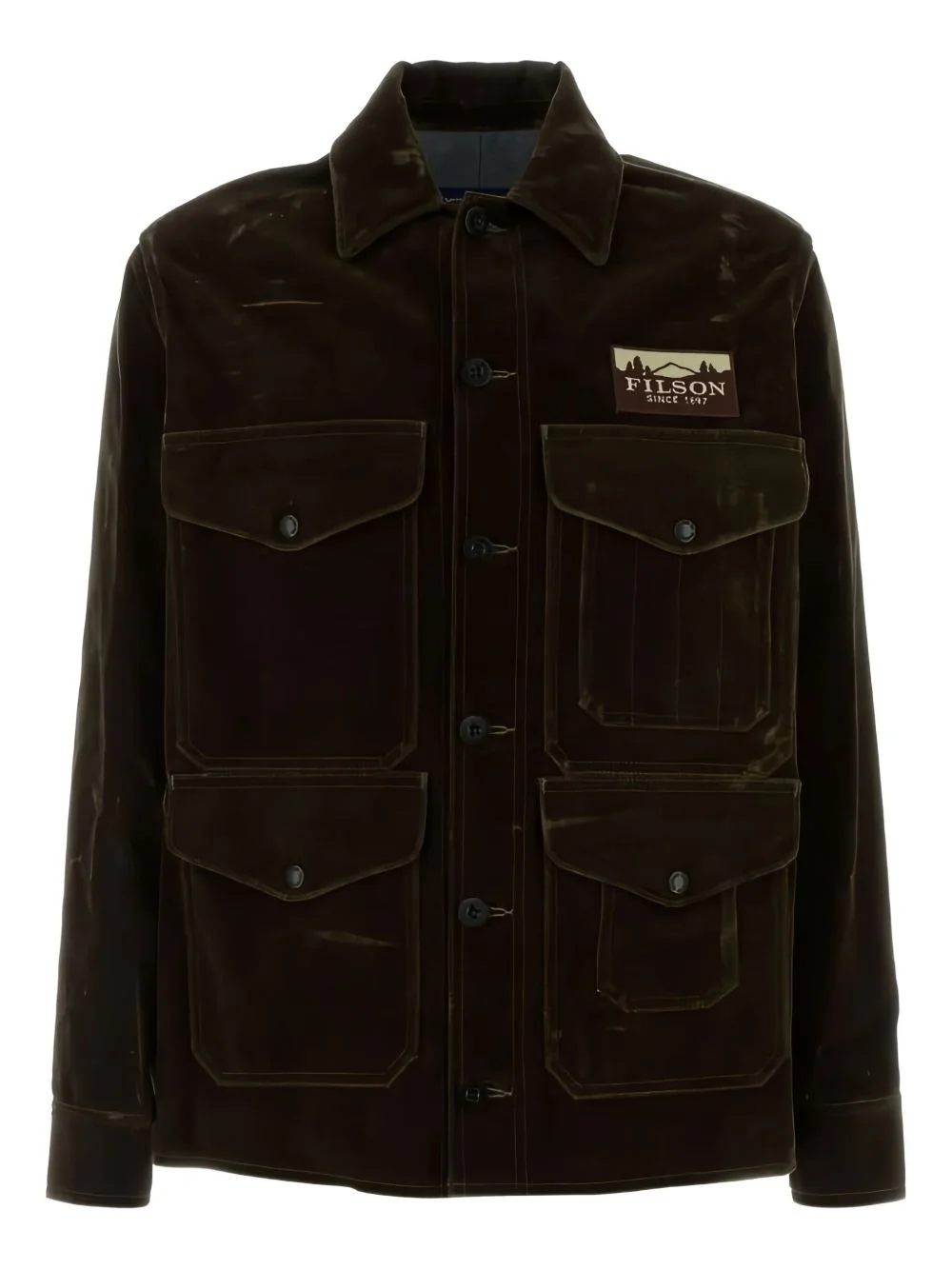 x Filson patchwork pocket jacket - 1