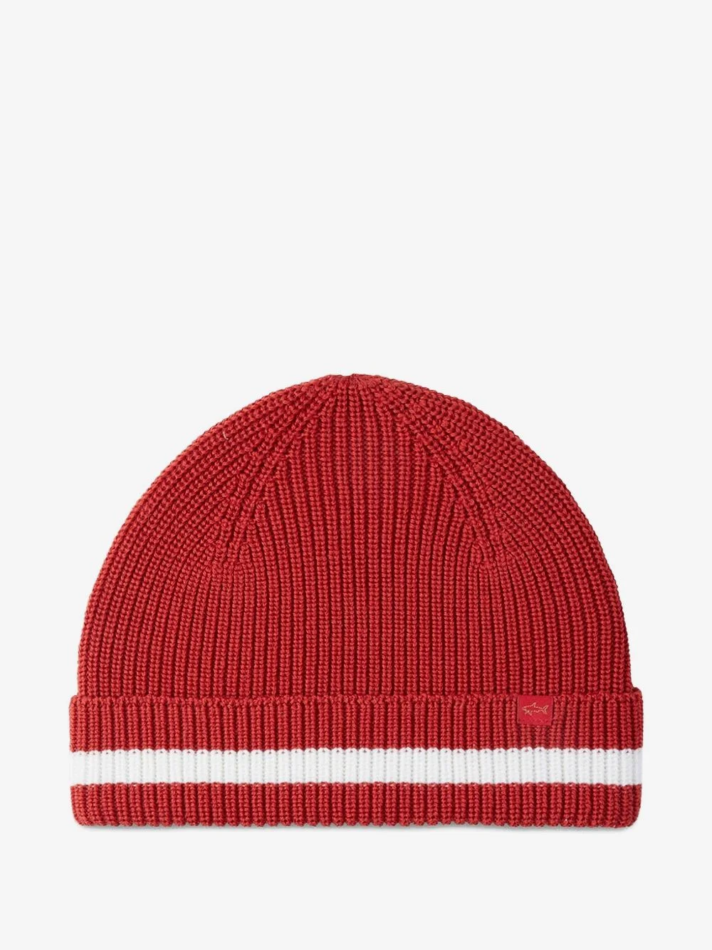 ribbed striped beanie hat - 1