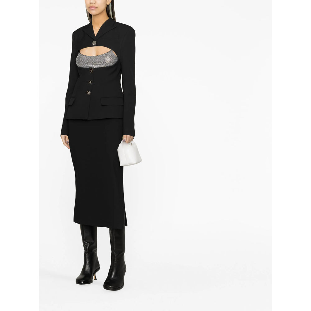 The Attico Black Jackets - Blazers Women - 4