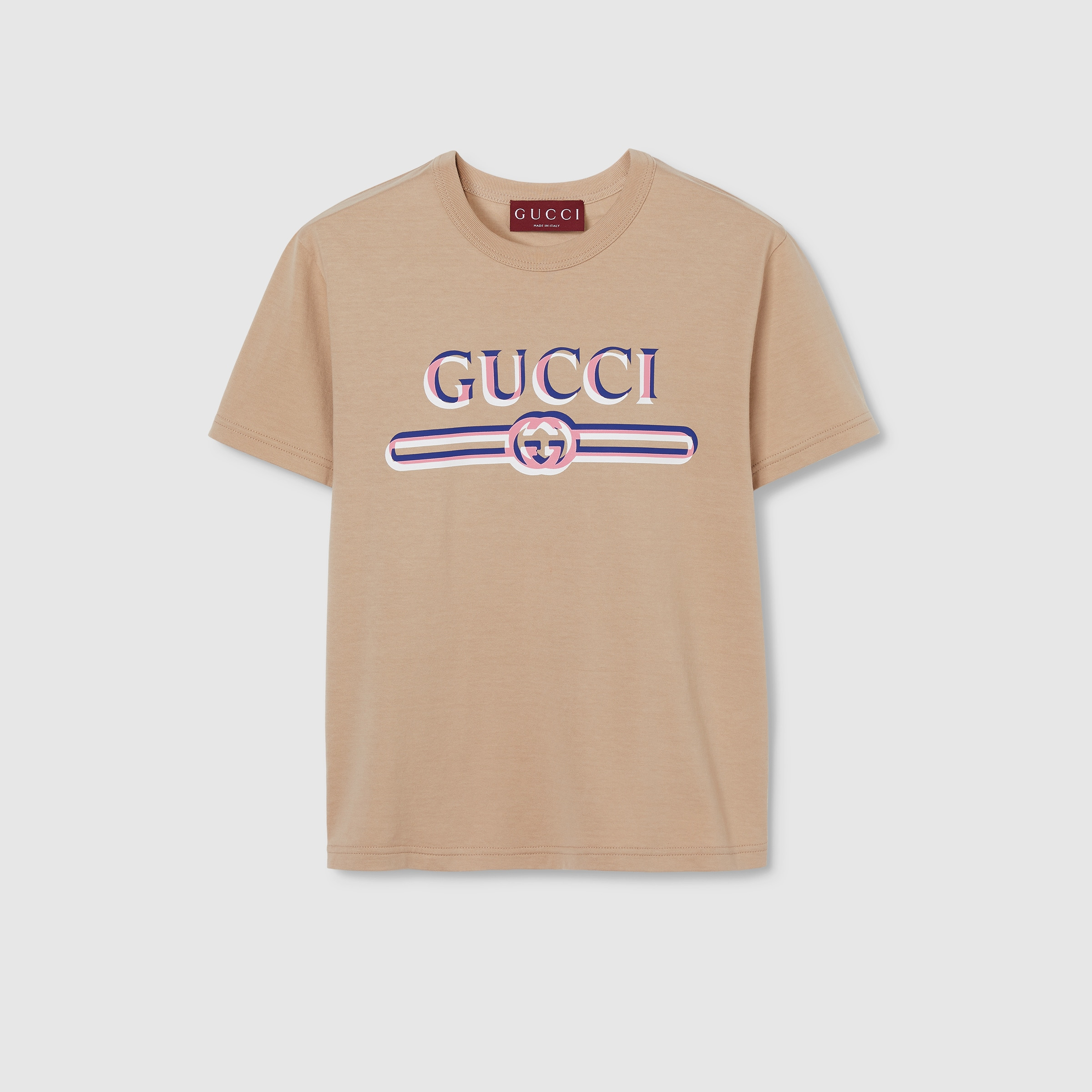 Printed cotton jersey T-shirt - 1