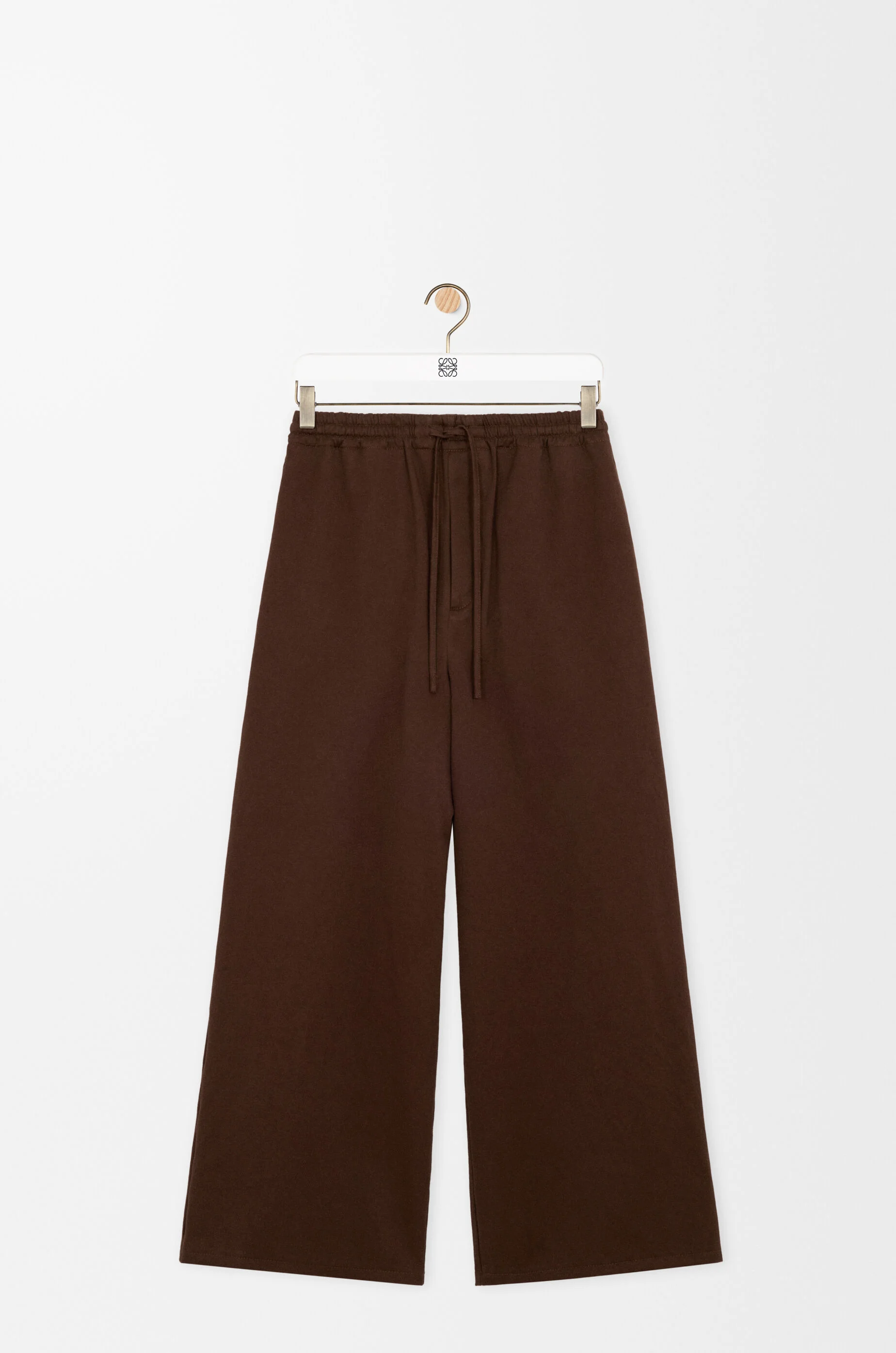 Drawstring trousers in cotton - 1