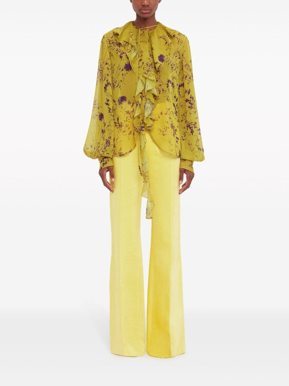 Romantic floral-print blouse - 2