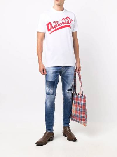 DSQUARED2 logo-print T-shirt outlook