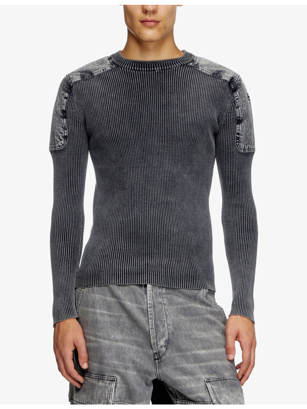 K-Martin Ribbed-Knit Cotton Jumper - 3