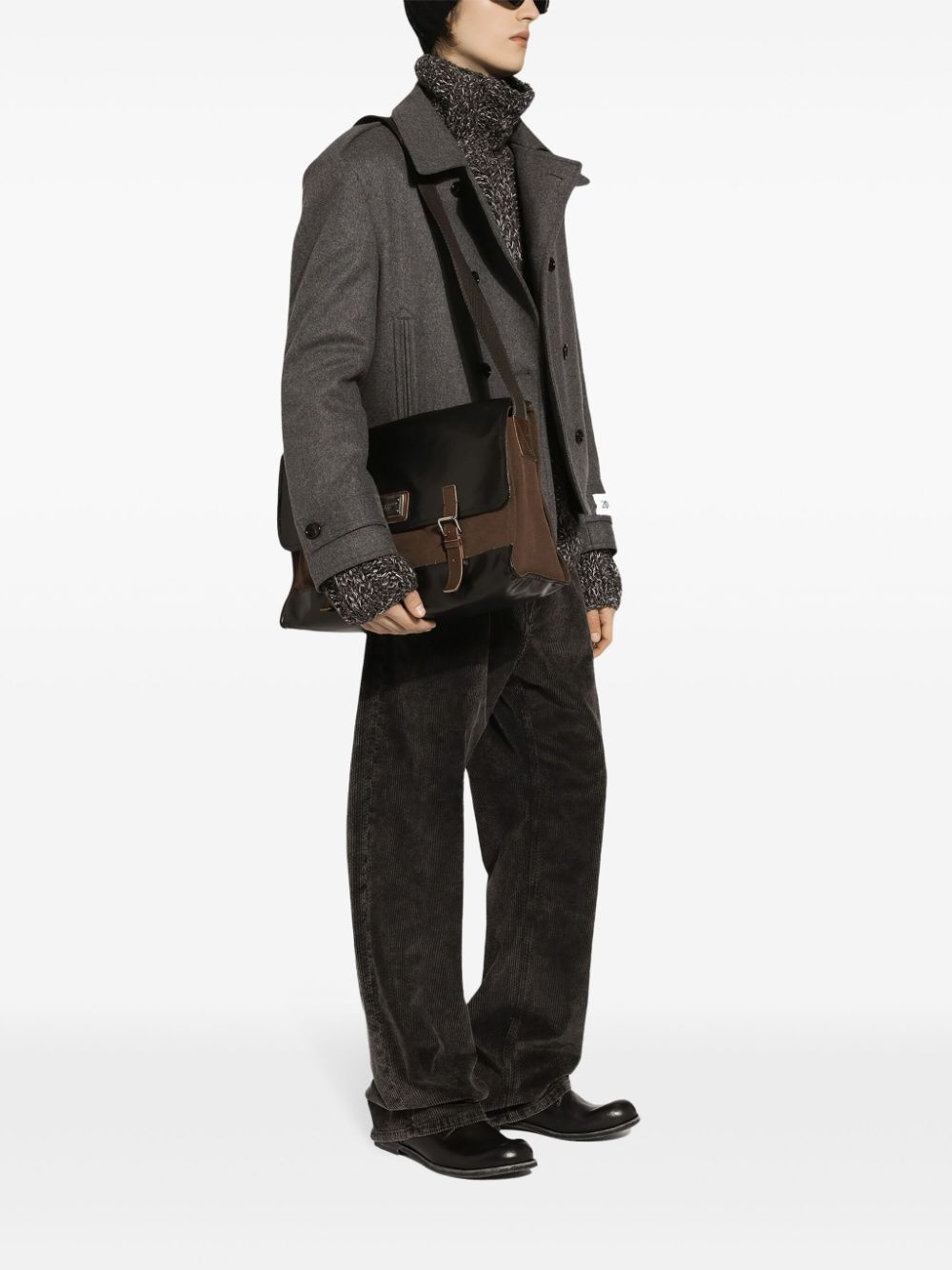 double-breasted peacoat - 3