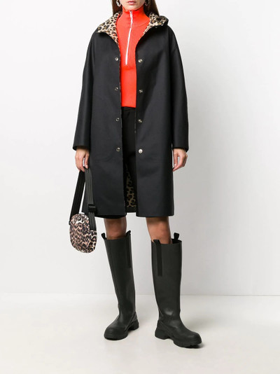 Mackintosh buttoned trench coat outlook