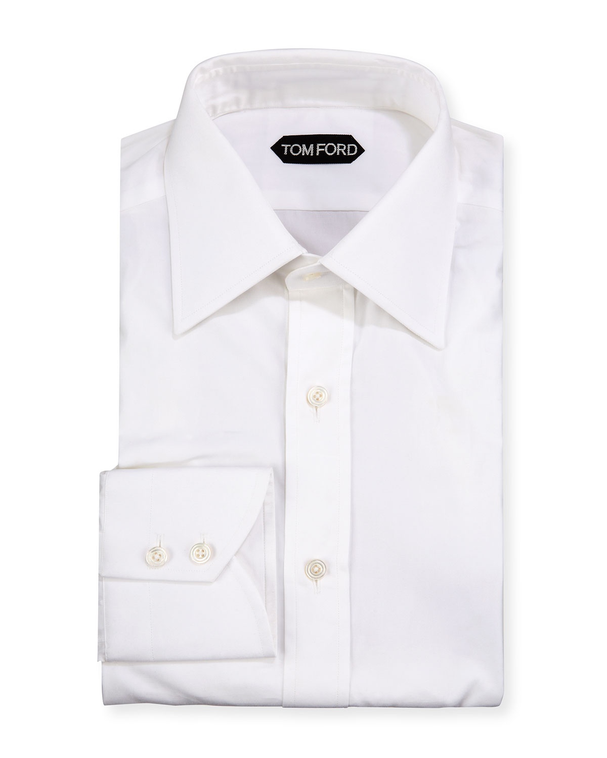 Men's Basic Silk Dress Shirt - 1