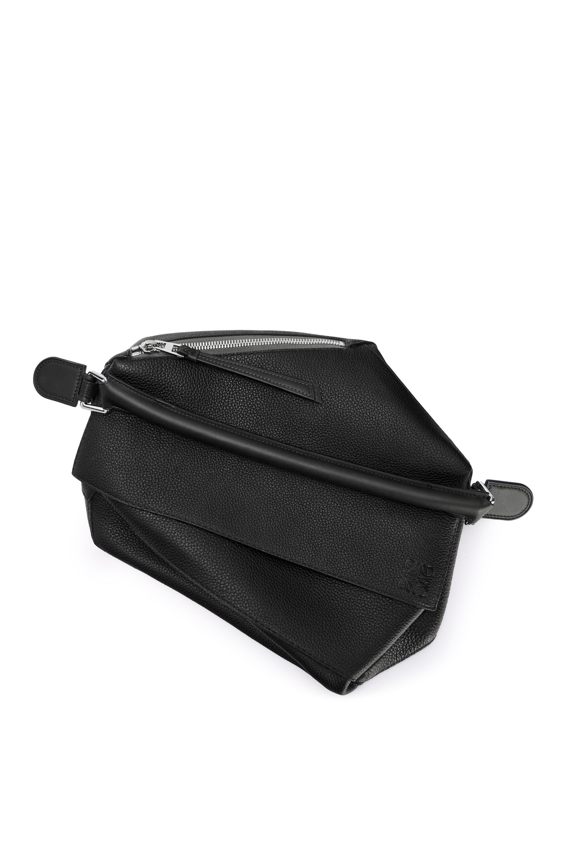 Large Puzzle Edge bag in grained calfskin - 7