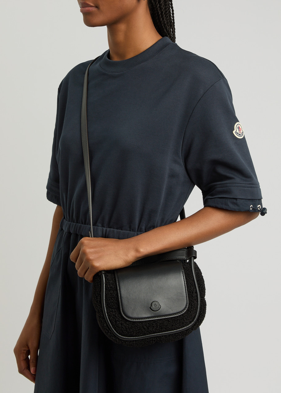 Moncler Abito Cotton and Woven Midi Dress - 5