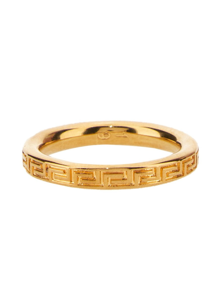 Anello Con Chiave Greca Incisa - 4