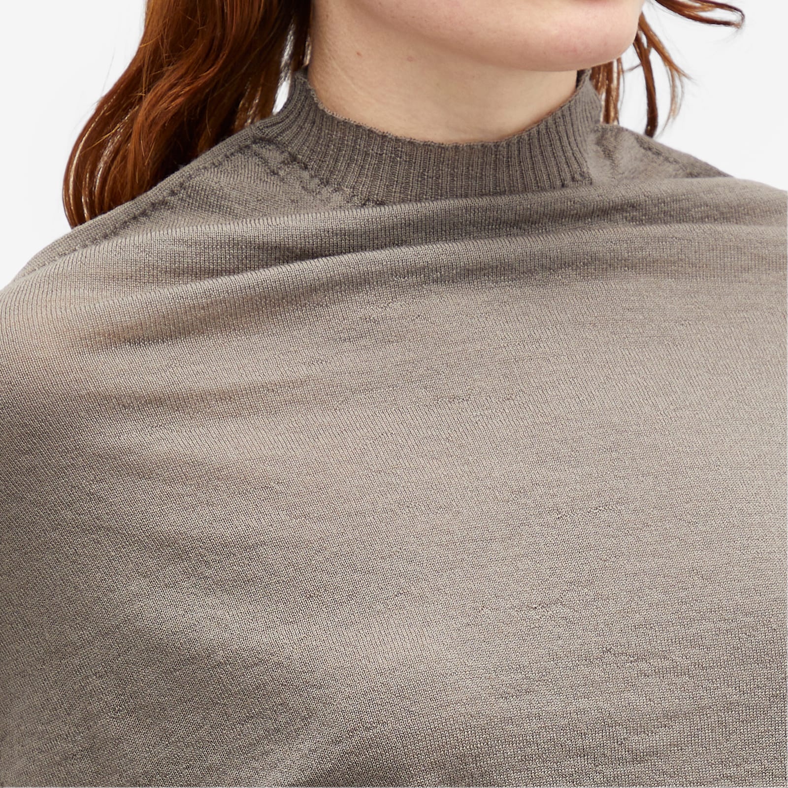 Rick Owens Cropped Crater Knit Top - 5