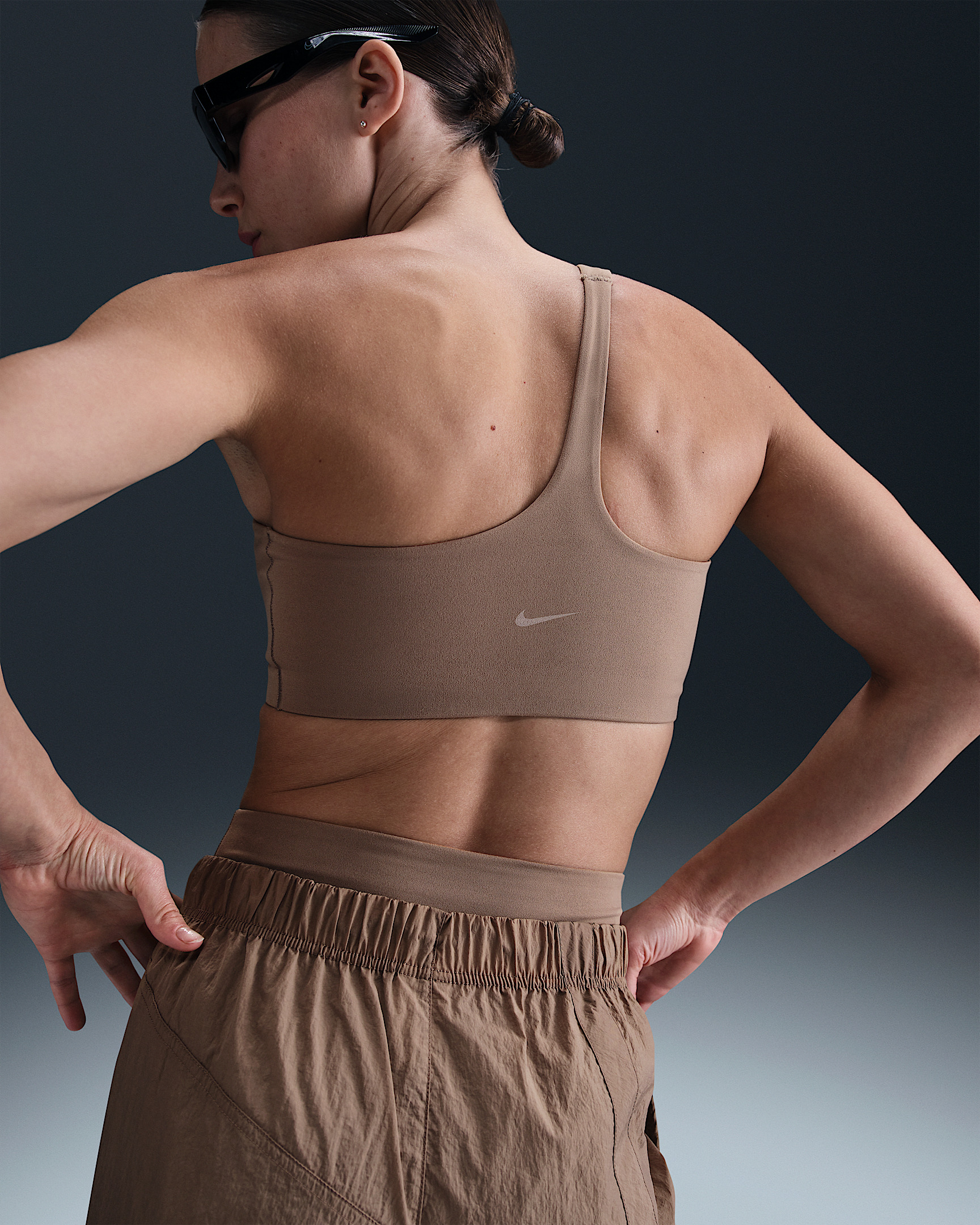 Nike Zenvy Asymmetrical Women's Light-Support Padded Sports Bra - 2