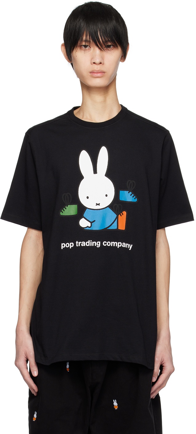 Black Miffy Footwear T-Shirt - 1