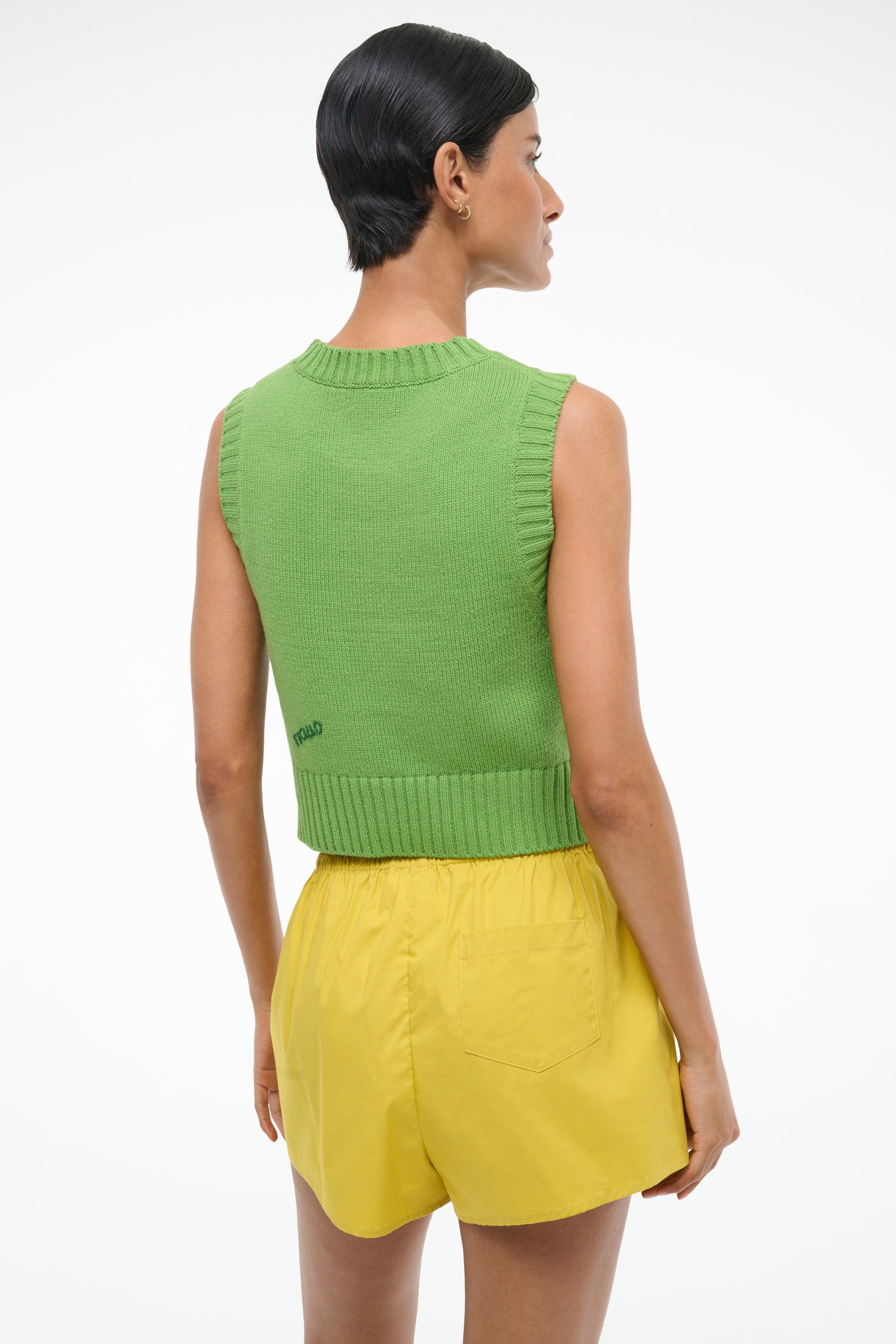 STAUD PINGO SWEATER ROMA LEAF - 4