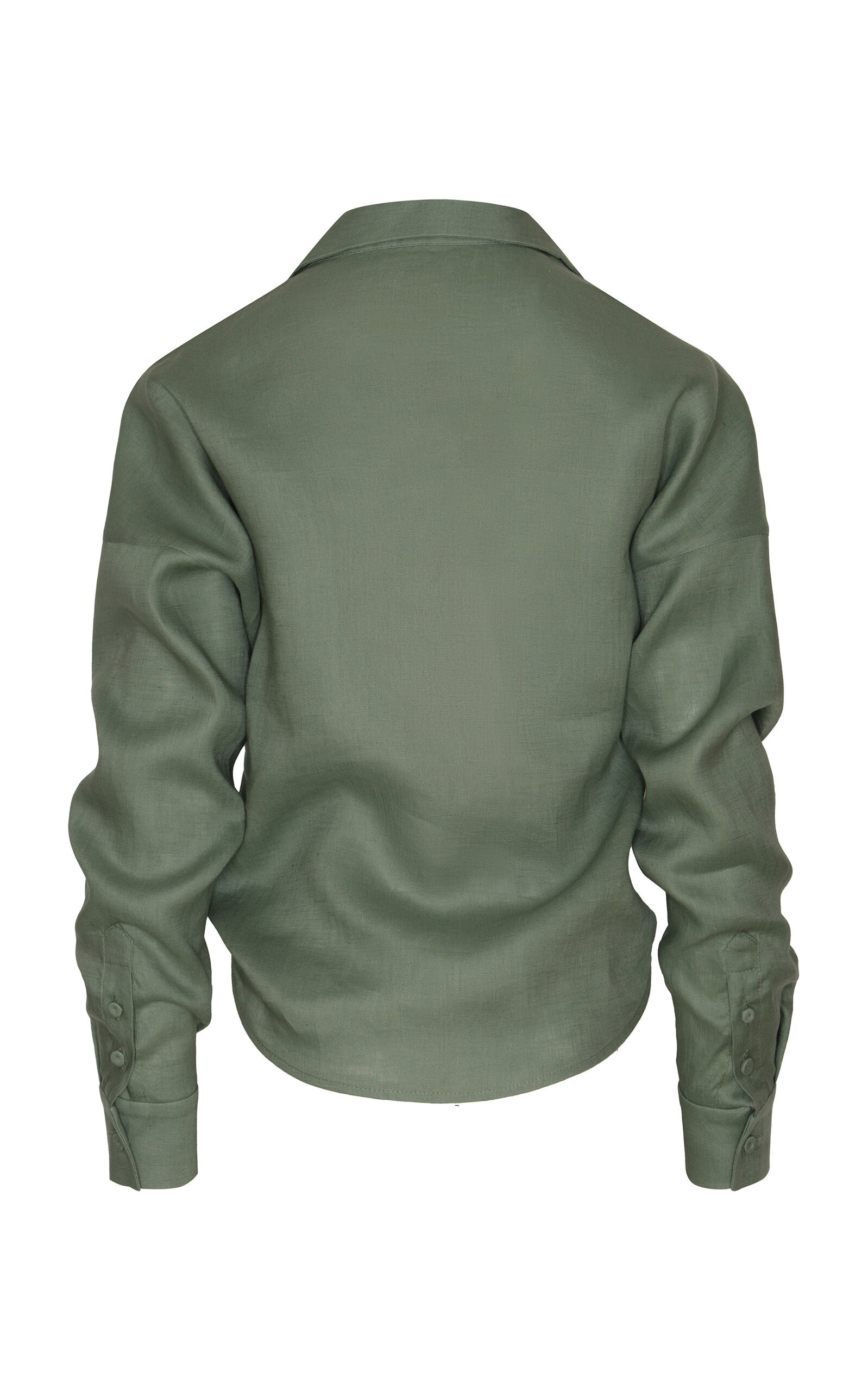 Reflejos Linen Shirt green - 6