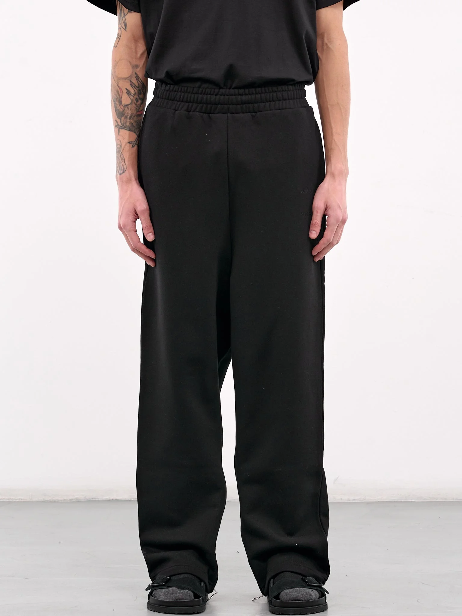 Wide Sweat Pants - 1