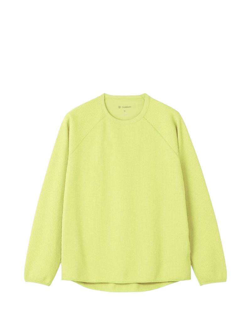 waffle-knit raglan-sleeve T-shirt 1