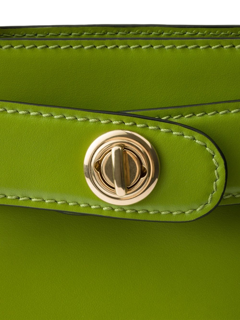 logo-stamp leather tote bag - 4