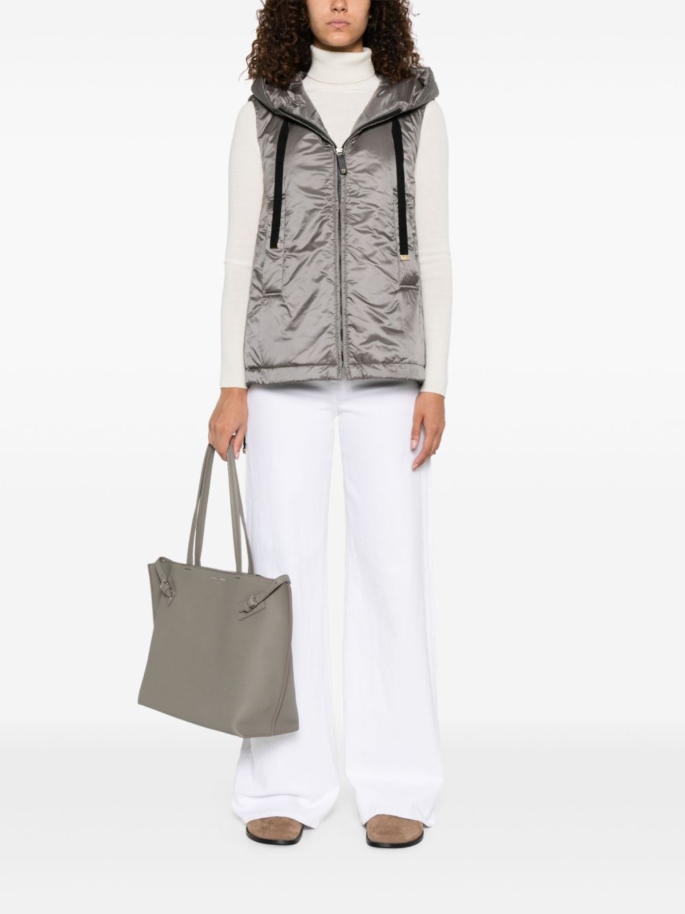 Greengo hooded zip-front gilet - 2