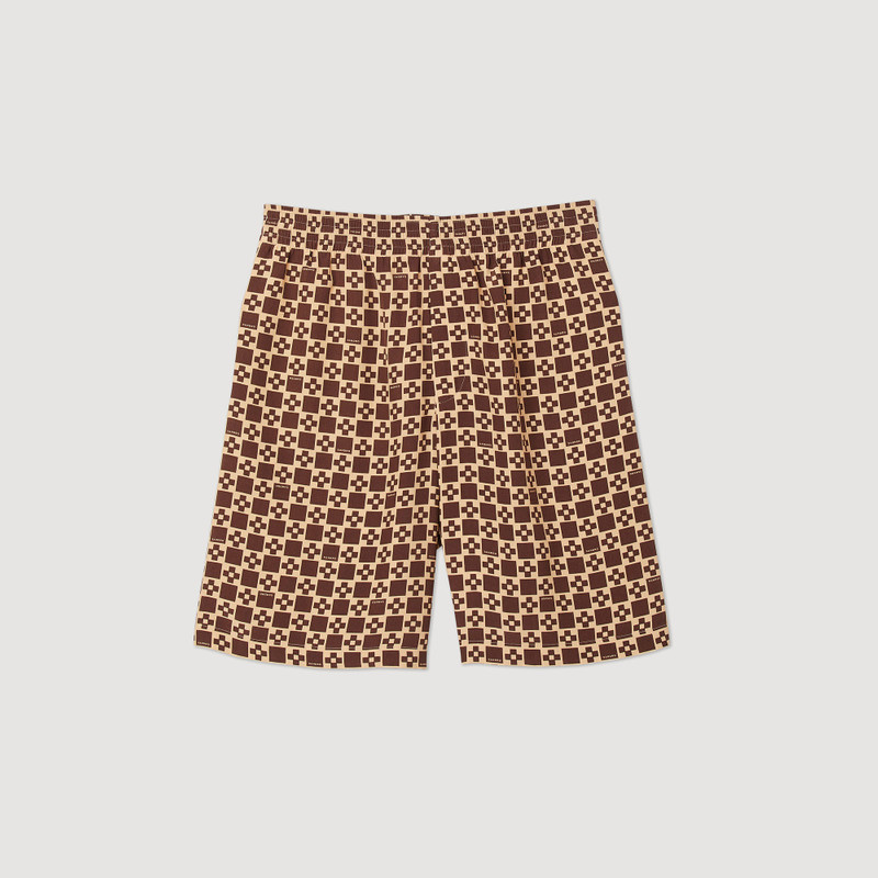 Square Cross printed shorts 1