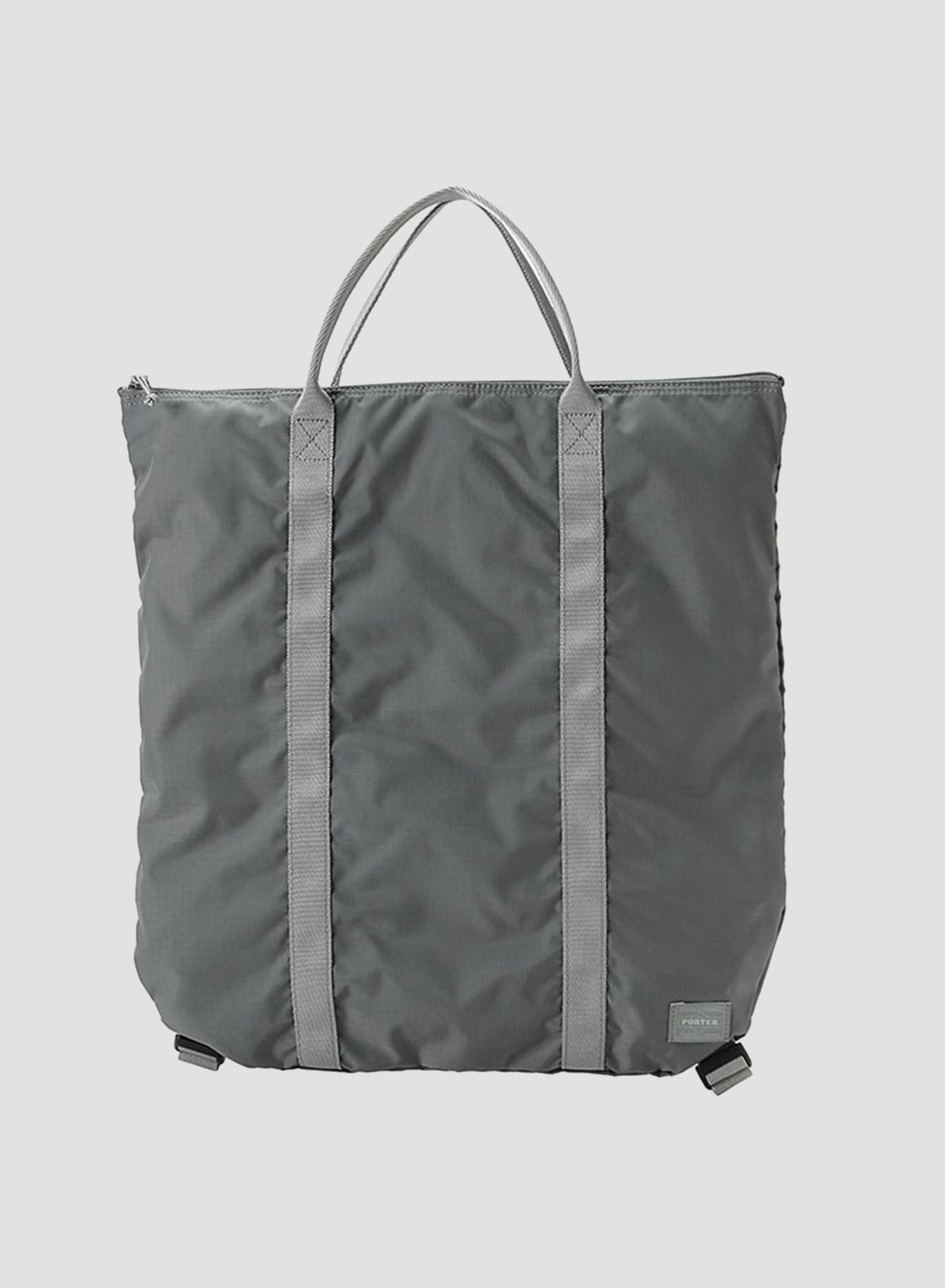 Porter-Yoshida & Co Flex 2-Way Tote Bag in Grey - 1
