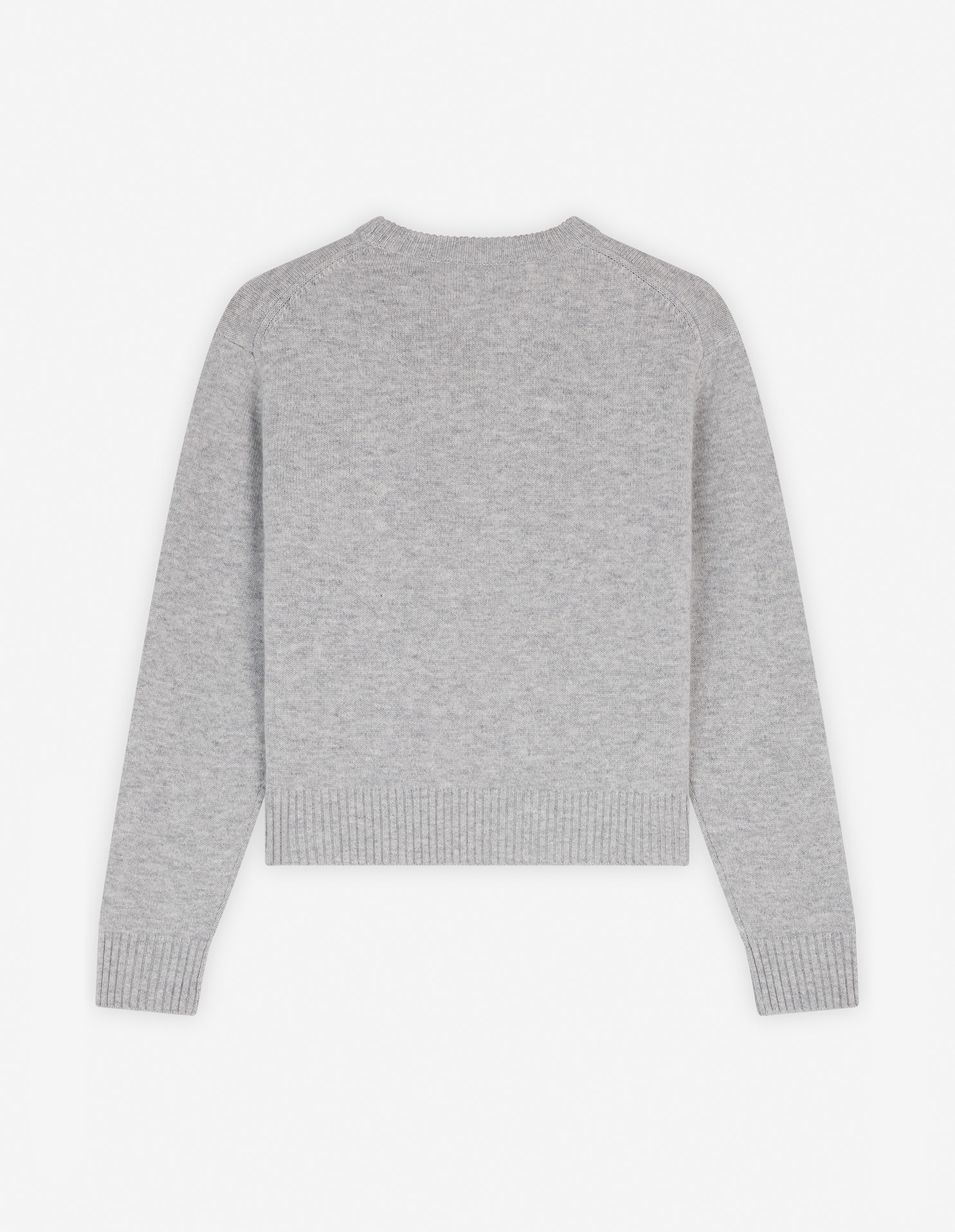 BOLD FOX HEAD EMBROIDERED CROPPED JUMPER - 6
