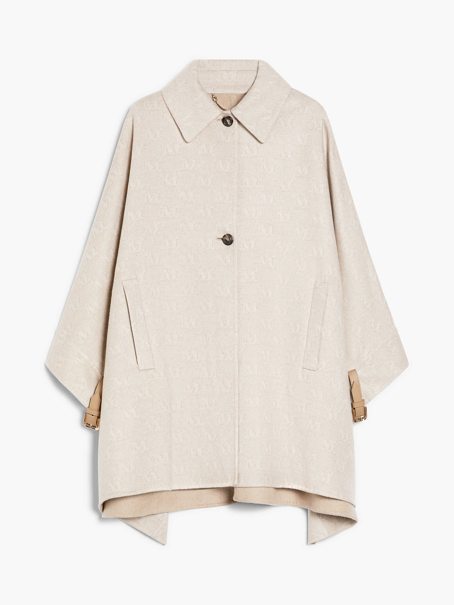 JAGO Wool, silk and cashmere cape - 1