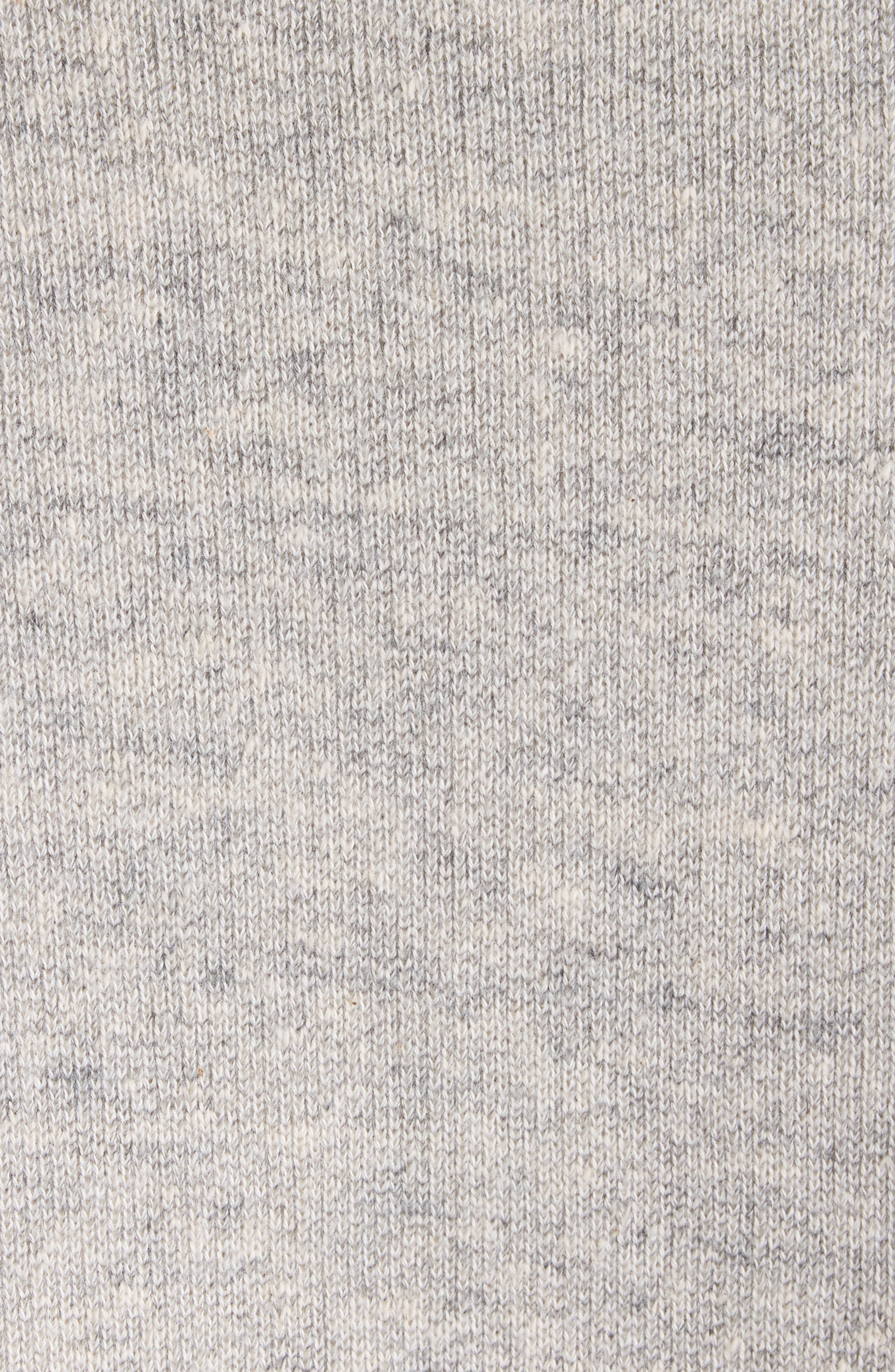 Chloé Logo Embroidered Fleece Sweatshirt in Vapor Grey at Nordstrom - 7