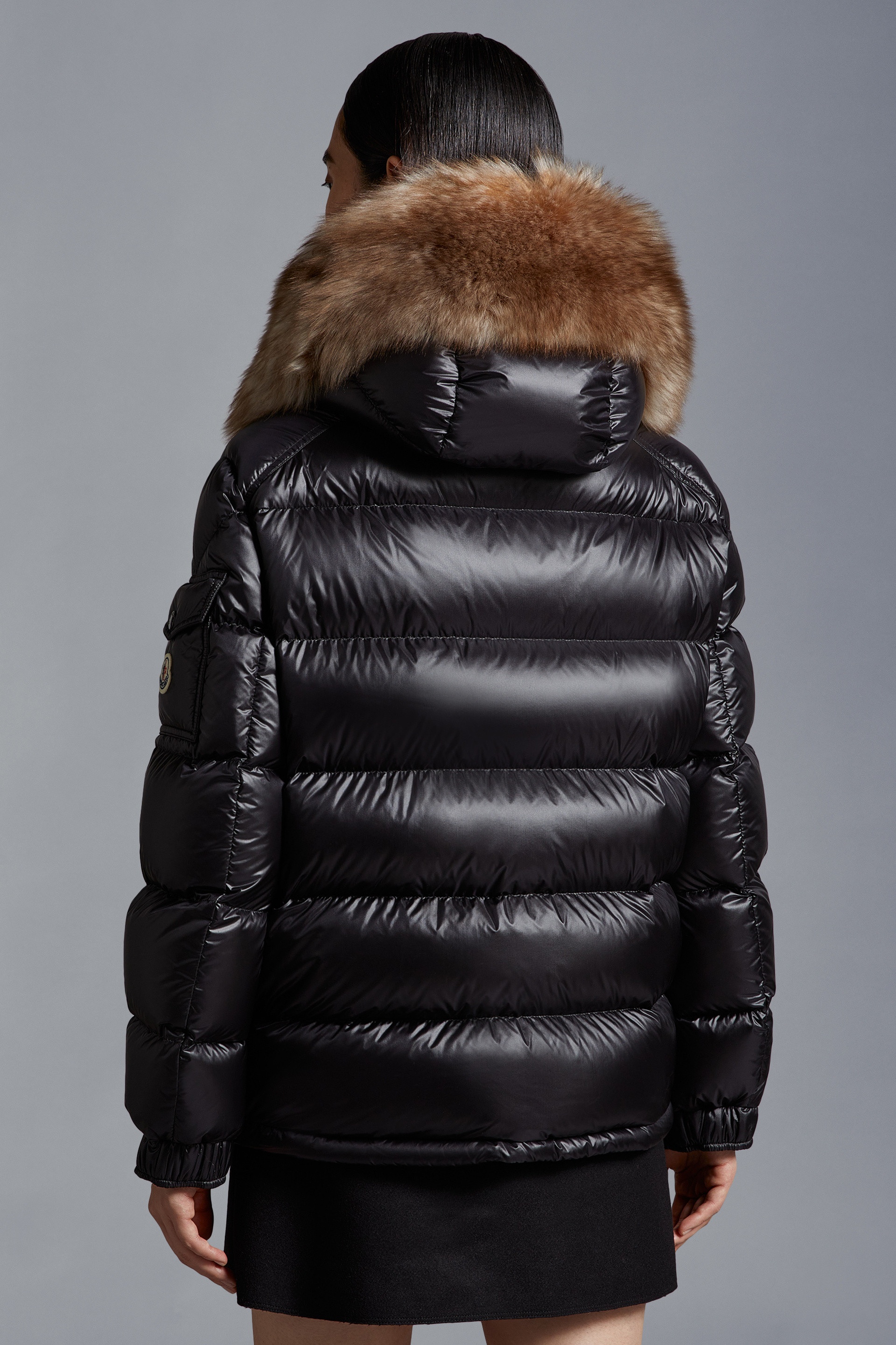 Moncler Mairefur Short Down Jacket | REVERSIBLE