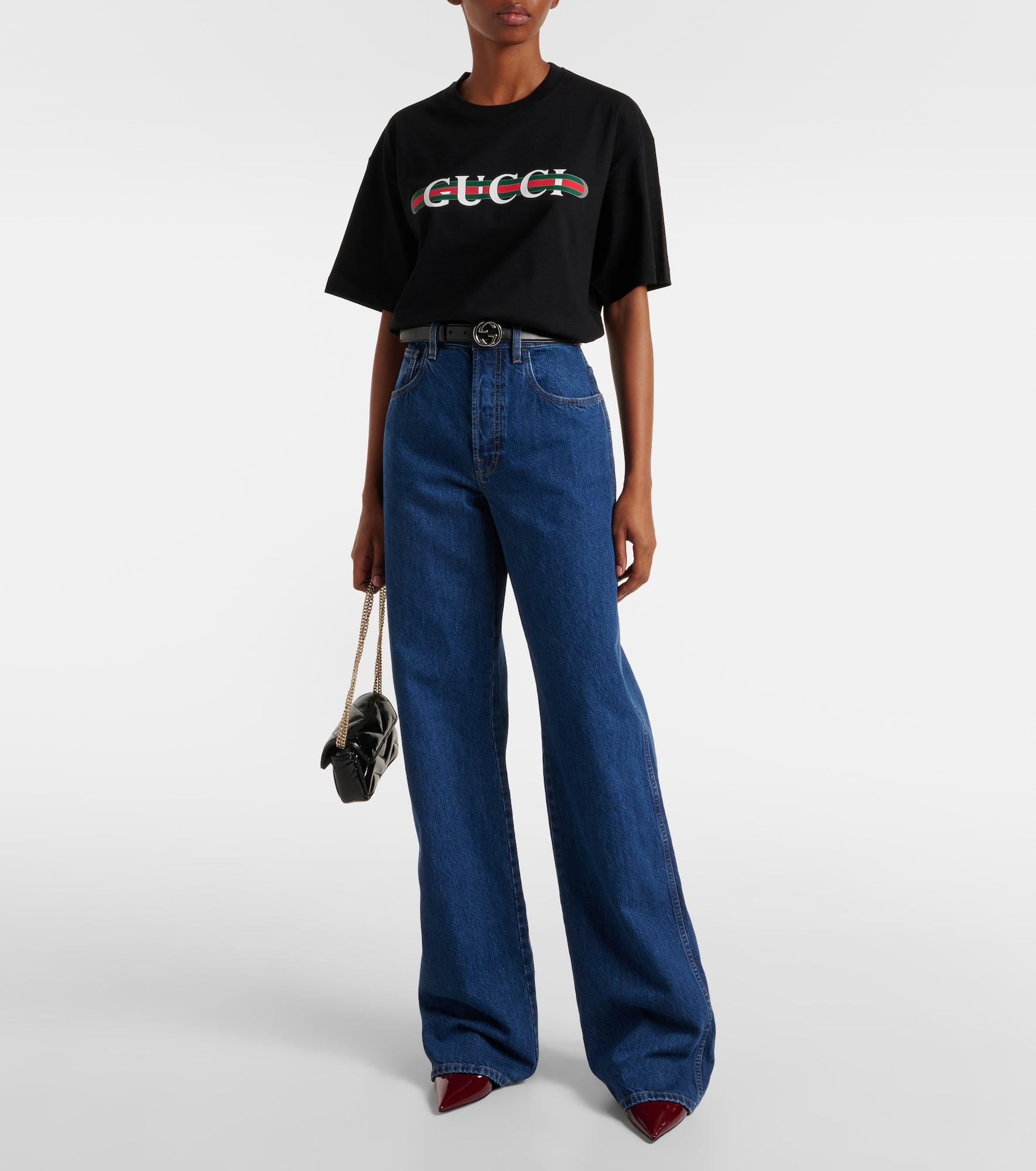 Gucci Lido printed cotton jersey T-shirt - 2