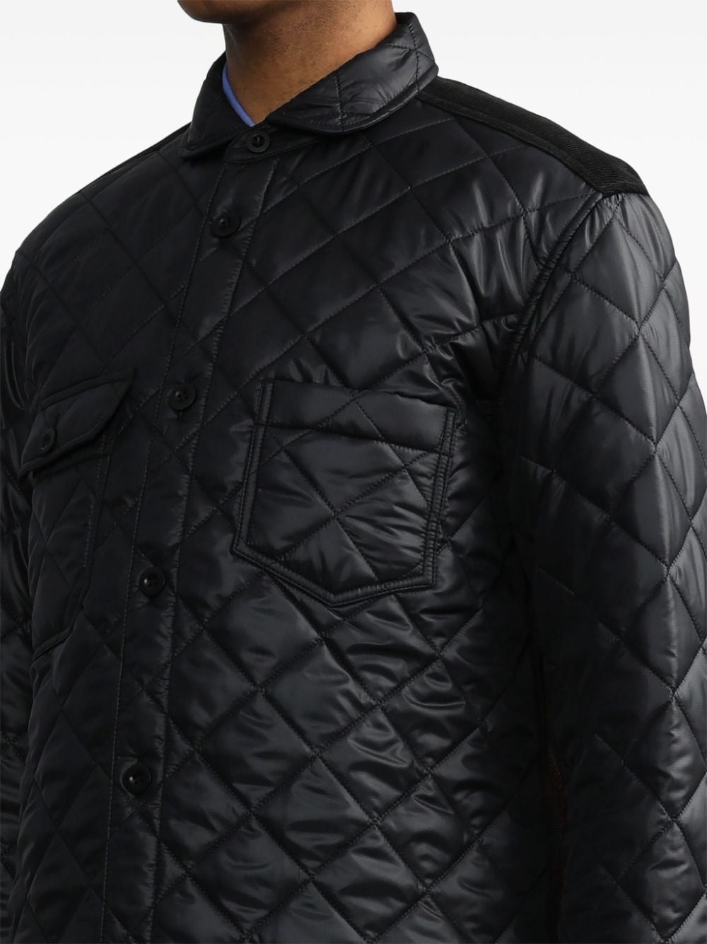 long-sleeve quilted shirt - 5