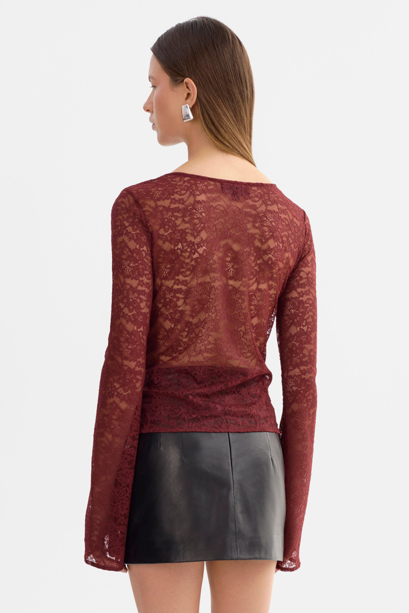 AMELIA | Lace Long Sleeve Top 8