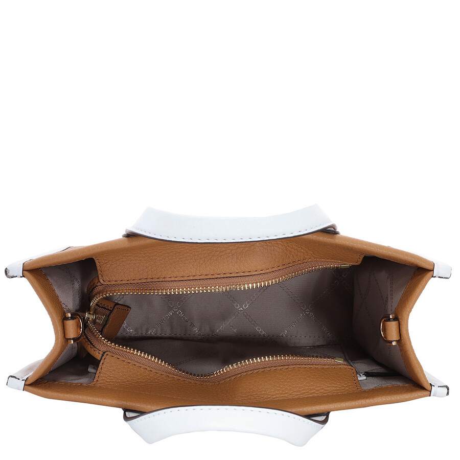 Michael Kors - Michael Kors Gigi Small Embossed Leather Messenger Bag - 5