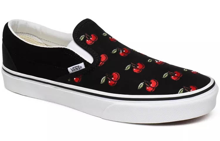 Vans Classic Slip-On 'Cherries Black' VN0A4U38L6M - 3