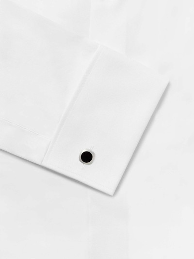 Lanvin Rhodium-Plated Onyx Cufflinks outlook