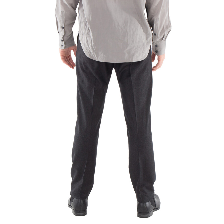 Ami Paris Men's Gris Chine Cigarette Pants - 6
