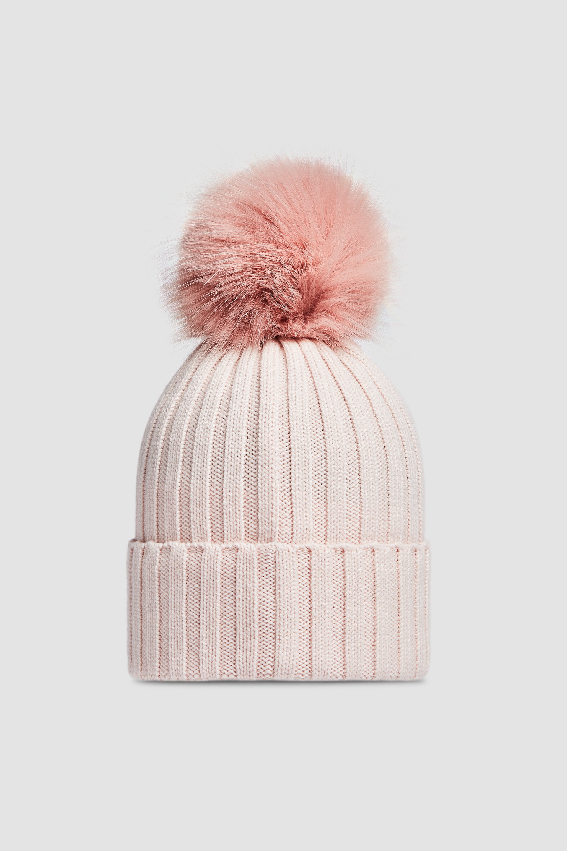 Wool Beanie with Pom Pom - 4