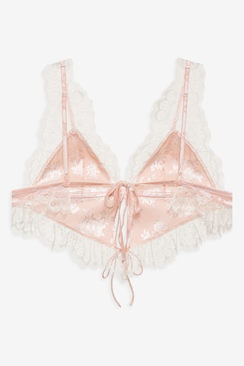 For Love & Lemons Audrey Jacquard Top outlook