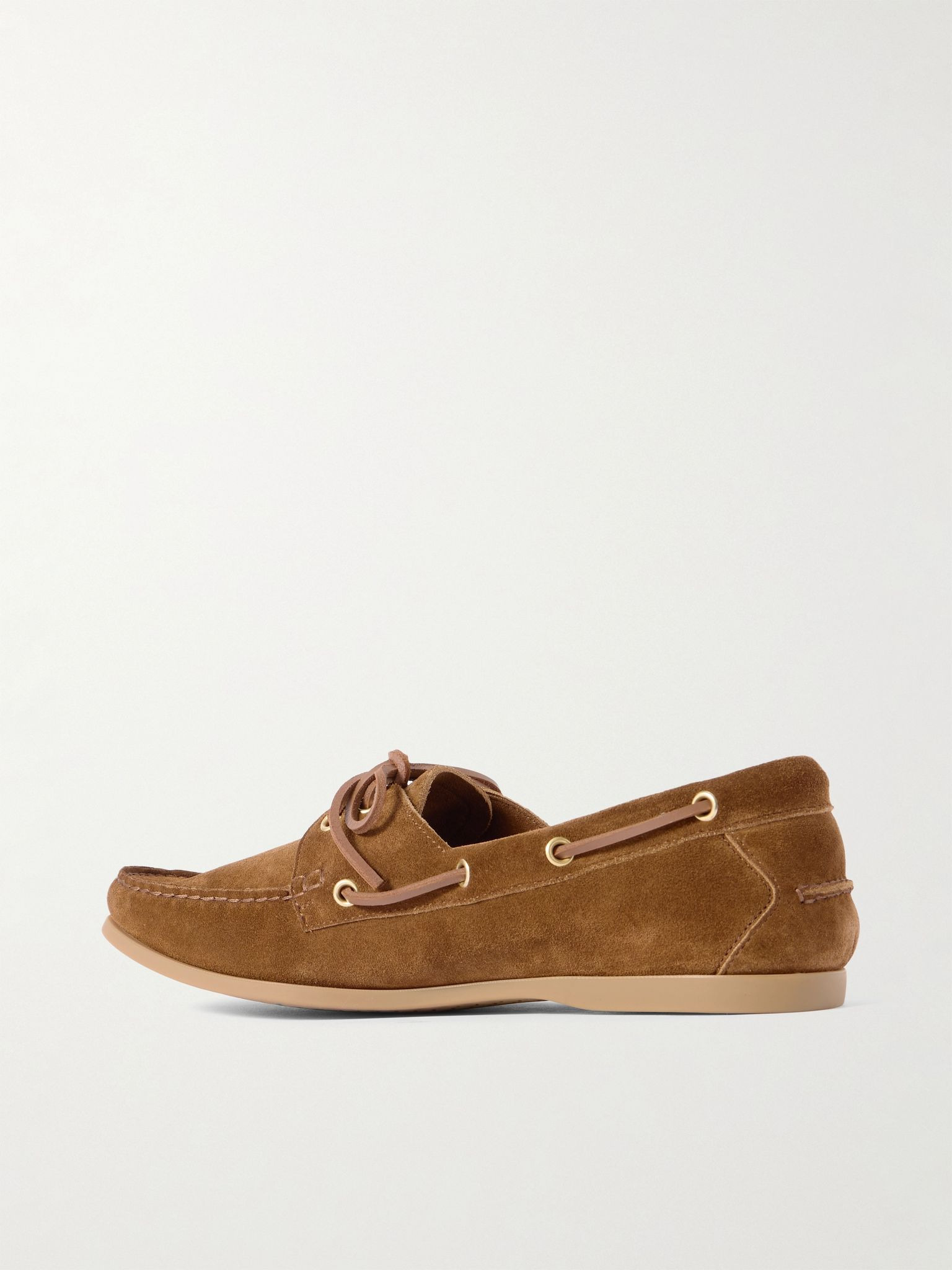 Robin Suede Boat Shoes Brown - 4